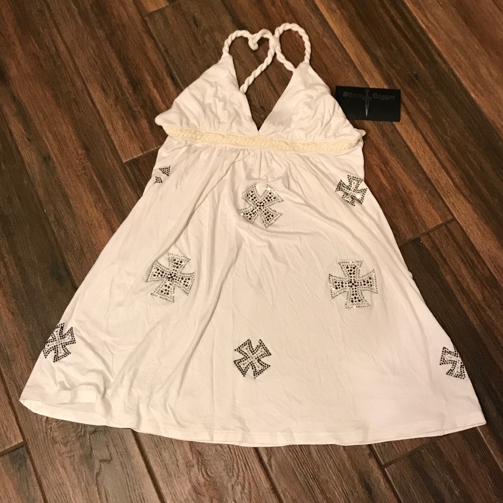👗 NWT Silver Dagger brand women’s mini sleeveless dress